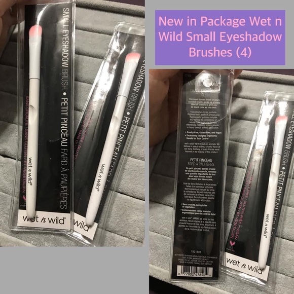 NIP 6 Eyeshadow Brushes: Wet n Wild (4) & Shade+Blend by Sam & Nic (2) Cosmetic - Picture 2 of 4
